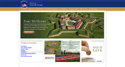 Desktop Screenshot of friendsoffortmchenry.org
